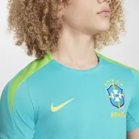 Brazil Strike Big дитячі Nike Dri-FIT Soccer Short-Sleeve Knit Top блакитний