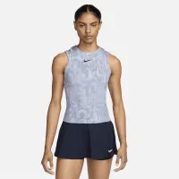NikeCourt Slam жіноча Dri-FIT Tennis Tank Top блакитний