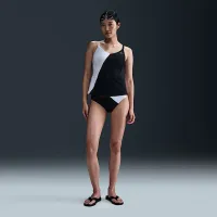 Nike Swim женская V-Neck Tankini цвет черный
