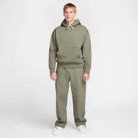Nike Solo Swoosh мужские Fleece Pullover Толстовка с капюшоном цвет зеленый