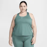 Nike Swoosh жіноча Medium-Support Padded Sports Bra Tank (великі розміри) колір зелений