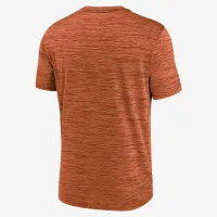 Texas Longhorns Velocity Baseball Wordmark Stack мужские Nike Dri-FIT College футболка Orange