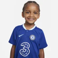 Nike Chelsea FC 2022/23 Home Little дитячі Soccer Kit блакитний