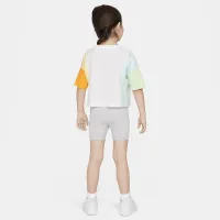 Nike KSA Toddler Bike шорты набор цвет серый
