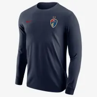 North Carolina Courage мужские Nike Soccer Long-Sleeve футболка синий