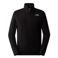 Кофта/футболка The North Face 100 Glacier 1/4 Zip Fleece 0A855W4H01 - Чорна