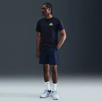 Nike мужские для гольфа футболка синий