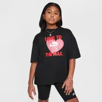 Nike Sportswear Big детские (Girls') футболка цвет черный