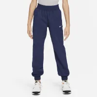Nike Dri-FIT One Big дитячі (Girls') Woven тренувальні Pants блакитний