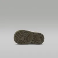 Nike Jordan 1 Mid Baby/Toddler Кросівки колір чорний