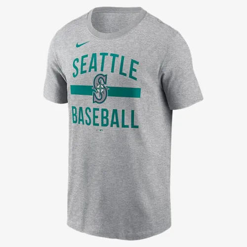 Seattle Mariners Arched чоловічі Nike MLB футболка колір сірий