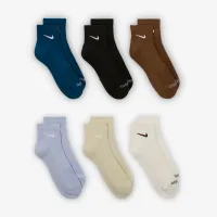 Nike Everyday Plus Cushioned тренировочные Ankle носки (6 пары) многоцветный