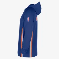 New York Knicks Zoned мужские Nike Dri-FIT NBA 1/4-Zip Толстовка с капюшоном синий