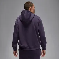 Nike Jordan Brooklyn Fleece жіноча Pullover Толстовка з капюшоном колір фіолетовий