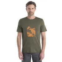 Футболка Icebreaker Merino 150 Tech Lite II 0A56RB0691 - зеленая
