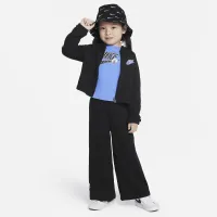 Nike Notebook Print Long Sleeve Knit Top Toddler Top блакитний