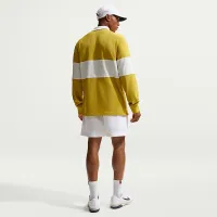 NikeCourt Heritage чоловічі Tennis Long-Sleeve Polo Yellow