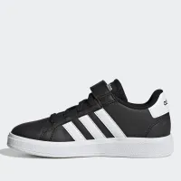 Кросівки adidas Grand Court Elastic Lace And Top Strap GW6513 - Чорні