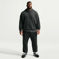 Nike Sportswear Club мужские Washed Fleece Толстовка с капюшоном цвет серый
