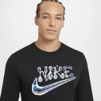 Nike Sportswear Club Long-Sleeve футболка колір чорний