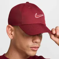 Nike Club Unstructuколір червоний Swoosh Cap колір червоний