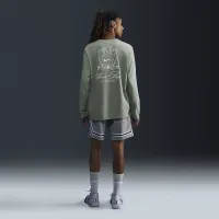 Nike жіноча Long-Sleeve Graphic баскетбольні футболка колір зелений