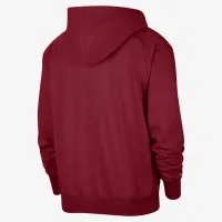Miami Heat Standard Issue Courtside мужские Nike Dri-FIT NBA Толстовка с капюшоном цвет красный