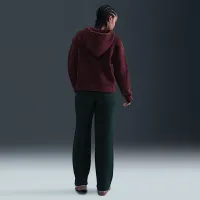 Nike Sportswear Phoenix Cozy Букле женская Slim Knit Pants цвет зеленый