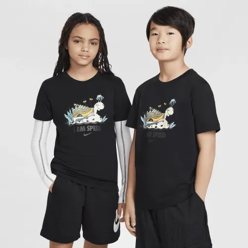 Nike Sportswear Big детские футболка цвет черный