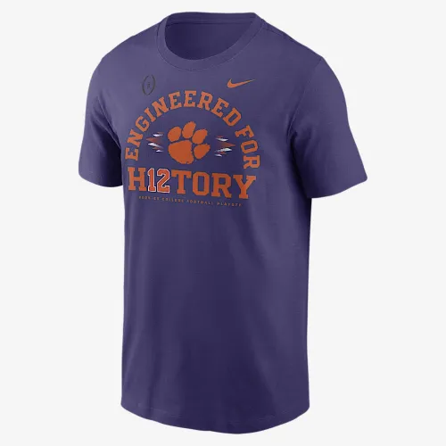 Clemson Tigers 2025 College Football Playoff Bound Engineeколір червоний For History чоловічі Nike College футболка колір фіолетовий