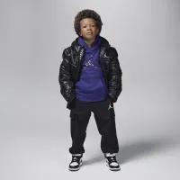 Nike Jordan MJ Flight MVP Pullover Толстовка с капюшоном Little Kids Толстовка с капюшоном цвет фиолетовый