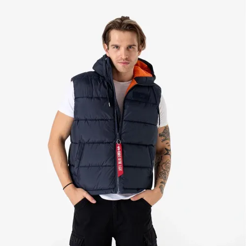 безрукавка Alpha Industries Puffer Vest FD 11811007 - гранатовый