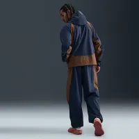 Nike Tech чоловічі Dri-FIT Woven Color-Block Windrunner Loose Куртка блакитний