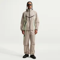 Nike Tech чоловічі Dri-FIT Woven Full-Zip Color-Block Windrunner Куртка колір коричневий