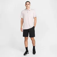 Nike Tour чоловічі Dri-FIT Heatheколір червоний для гольфу Polo колір фіолетовий