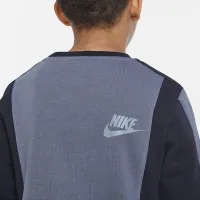 Nike Sportswear Amplify Big детские (для мальчиков) Fleece свитшот цвет серый