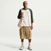 Nike Sportswear Club чоловічі 3/4-Sleeve Raglan Top колір зелений