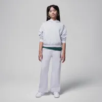 Nike Jordan Brooklyn Essentials Big дитячі Pullover Толстовка з капюшоном колір сірий