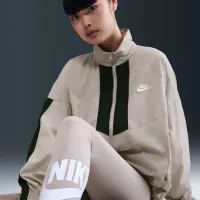 Nike Sportswear Classics жіноча З високою талією Graphic лосіни колір сірий