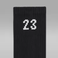 Nike Jordan Essentials Crew шкарпетки (3 пар) колір чорний