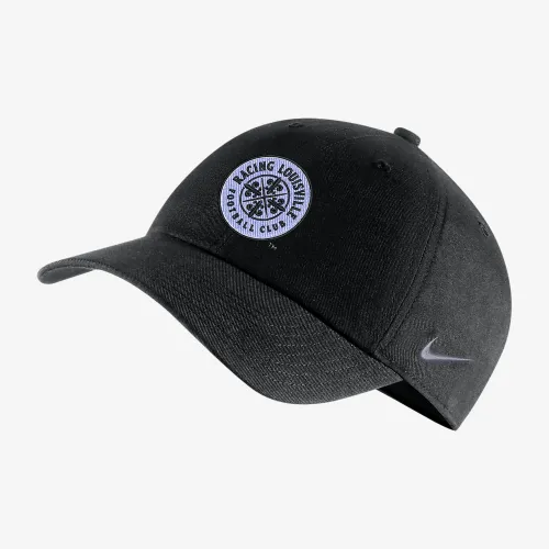 Racing Louisville FC Heritage86 Nike NWSL Soccer Cap цвет черный