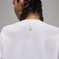 Nike Jordan жіноча Graphic футболка колір білий