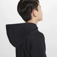 Nike Standard Issue Big детские Dri-FIT Fleece баскетбольные Толстовка с капюшоном цвет черный