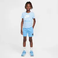 Nike Sportswear Little дитячі Nike Air Tee and шорти комплект блакитний