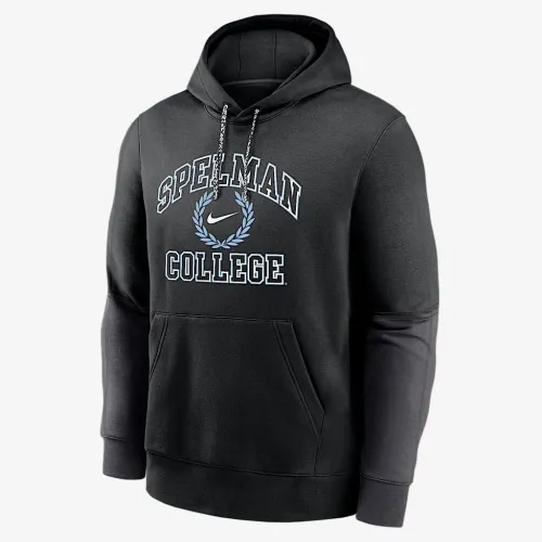 Spelman Club Team Issue чоловічі Nike College Pullover Толстовка з капюшоном колір чорний