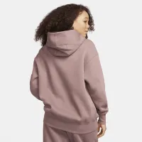 Nike Sportswear Phoenix Fleece жіноча оверсайз Pullover Толстовка з капюшоном колір фіолетовий