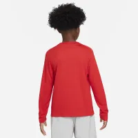 Nike Dri-FIT Multi+ Big дитячі (для хлопчиків) Long-Sleeve Top колір червоний