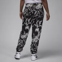 Nike Jordan Brooklyn Fleece женская Printed Pants цвет черный
