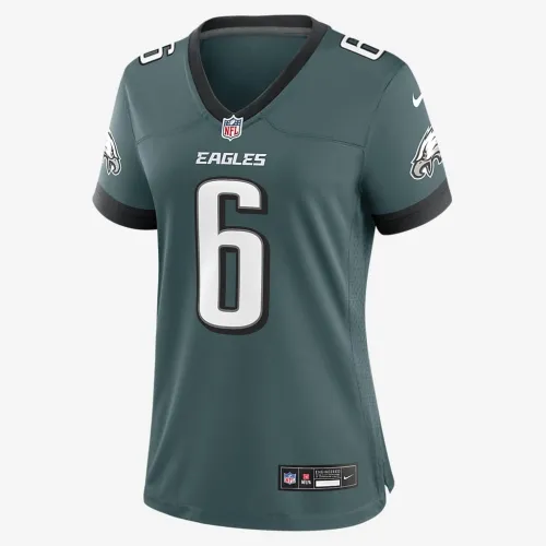 DeVonta Smith Philadelphia Eagles Women’s Nike NFL Game Jersey цвет зеленый
