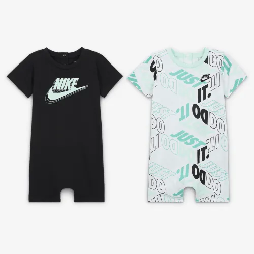 Nike Sportswear Baby (12-24M) 2 пари Rompers колір чорний